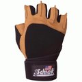 Schieks Sports Schiek Sport 425-M Power Gel Lifting Glove with Wrist Wraps  Medium 425-M
